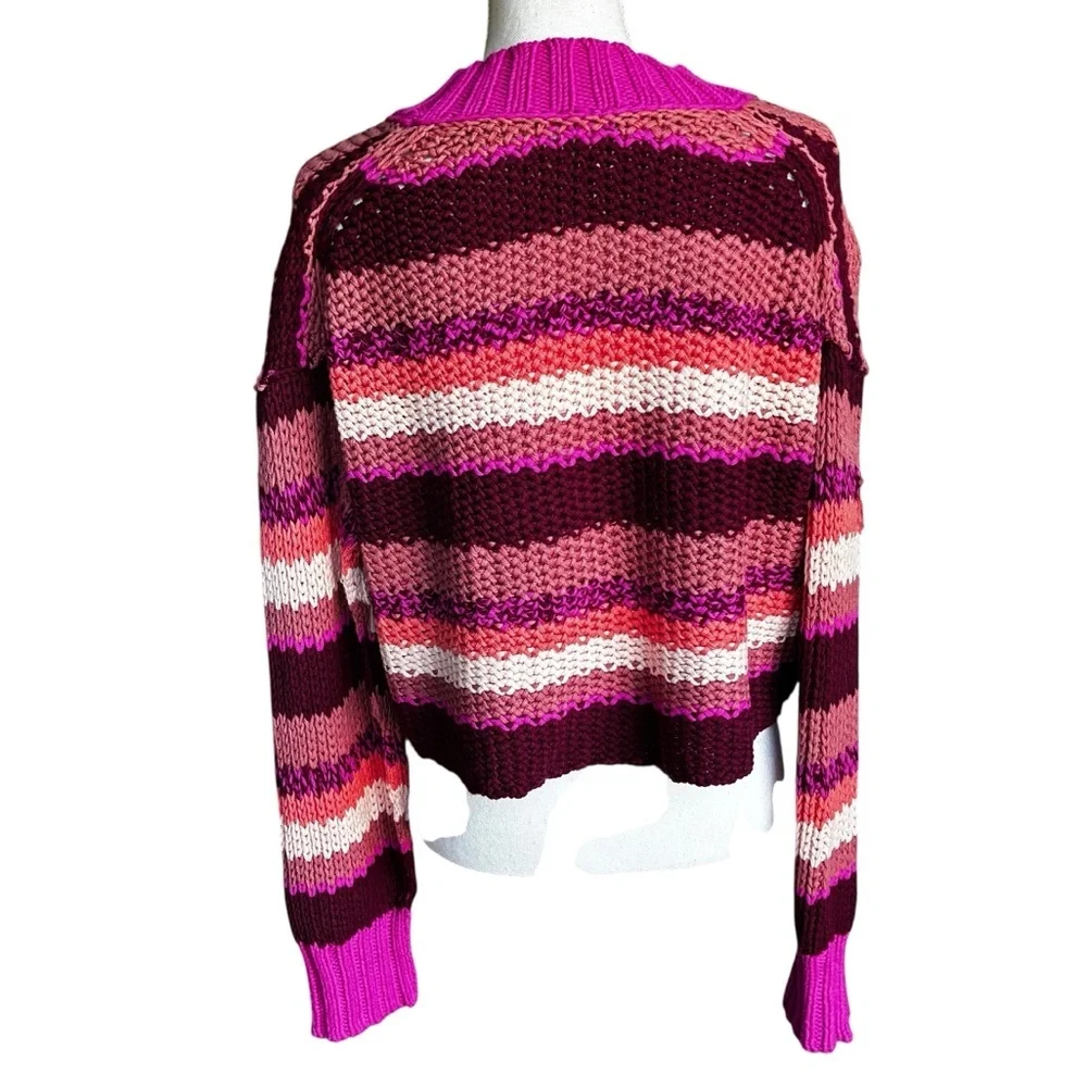 Free People Devon Crewneck Oversized Boxy Sweater Revolve Small